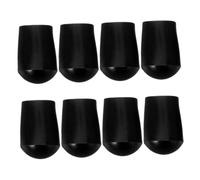 ibasenice 8 Pezzi Tappi in Gomma per Puntale Violoncello Supporti Antiscivolo per Violoncello e Protezione Pavimento e Accessori per Musicisti Principianti e Professionisti