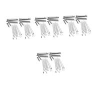 ibasenice 8 Set Schegge Di Pianoforte Del Pollice Pianoforti a Pollice Calimba Cromatica Sostituzione Del Ponte Kalimba Pianoforte a Dita Mbira Abito Bambino Fallo Da Solo Metallo Cristallo