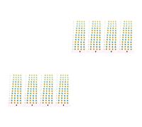 ibasenice 8fogli Guida Adesiva Per Dito Ukulele Di Etichette Per Tastiera Con Note Musicali Chiare e Facili Da Comprendere Per Principianti e Apprendimento Veloce