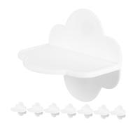 ibasenice 8pezzi Ancoraggio Parete Per Mobili Senza Trapano Tassello Antiribaltamento Per Mobili Autoadesivo Tassello Da Parete Per Libreria Cassettiera Mobiletto