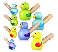 ibasenice 8pezzi Fischietti Per Strumento Educativo Per e Compleanni Giocattoli Interattivi Per Sviluppare La Creatività Dei