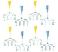 ibasenice 8pezzi Music Page Holder Con Tassello Clip Per Spartiti Musicali Supporto Per Libri e Documenti Per Musicisti e Compositori Facilita La Lettura e La Visualizzazione Colori