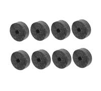 ibasenice 8pezzi Supporti in Lana Per Piatti Di Batteria Materiale Antiscivolo Resistente Riduzione Del Rumore Adatto Vari Modelli Di Batteria Per Esercitarsi Per Tutti i Percussionisti