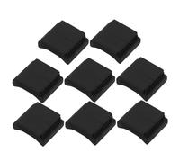 ibasenice 8pezzi Supporto Per Plettro Per Basso in Silicone Nero Accessorio Per Plettro Per Ukulele Clip Per Per Vari Generi Musicali Espositore Per Per Chitarra