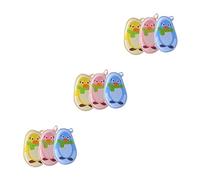 ibasenice 9 Pz Scrub Da Bagno Per Bambini Bagnetto Lavasciuga Per Baby Shower Vasca Da Bagno Neonato Bambino Bagnoschiuma Bambino Che Fa i Primi Passi Poliestere Sgabello Da Luffa