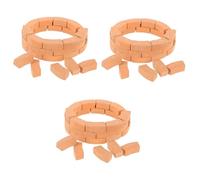 ibasenice 90 Pezzi Di Mattoni Simulati Mattoni Finti Mini Decorazioni Mattoni Per Il Paesaggio Giocattolo Per Bambini Mini Mattoni Giocattoli In Miniatura Mattoni In Miniatura Figurine