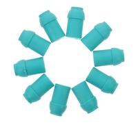 ibasenice Accessori per Pompe per Coppettazione 10 Pezzi Ugelli di Ricambio Verdi Resistenti Dispositivo di Coppettazione Portatile per Massaggi e Terapia del Vuoto Compatibili Pompe