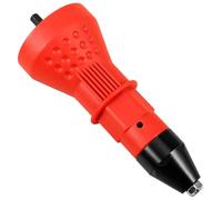 ibasenice Adattatore di Conversione per Rivettatrice Elettrica Rosso Accessorio Resistente e Preciso per Trapano Strumento Portatile per Rivetti Migliora Efficienza e Stabilità nel