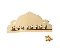 ibasenice Aggiorna Il Tuo Mandolino A 8 Corde Qb01 Con Cordiera in Metallo Dorato Robusta E Facile Da Installare Migliora Il Volume Del Tono