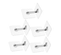 ibasenice Ancoraggi per Mobili di Ragazzo Ragazza, Cinghie di Sicurezza senza Trapano, Kit Antiribaltamento Trasparente per Librerie, Armadi e Supporti Tv, Protezione Ragazzo Ragazza