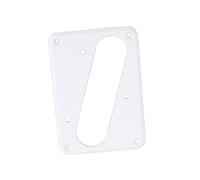 ibasenice Anello Di Montaggio Pickup Per Chitarra Elettrica Copertura Flat Base Humbucker Per Ponte Design Elegante e Resistente Sostituzione Facile Per Pickup Danneggiati Bianco