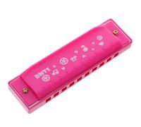 ibasenice Armonica per bambini: armonica giocattolo facile da suonare con 10 fori per principianti - a bocca per attività di apprendimento prescolare e precoce