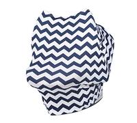 ibasenice asciugamano di sicurezza per l'alimentazione fodere sedili copertura per baldacchino copertura per l'allattamento coprisedile di sicurezza Navy