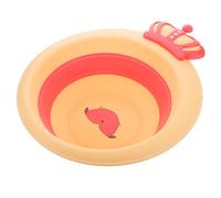 ibasenice Bacinella Pieghevole Crown - Bacinella Per Bambini Lavatesta Portatile Vasca Per Neonati Con Regolabile Per La Casa