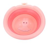 ibasenice Bacinella Pieghevole per Ragazzo Ragazza e Ragazzo Ragazza, Lavabo Sospeso in Tpe e Pp Sicuro, Gancio Salvaspazio per Bagno e Viaggio, Design Animato Colorato per Stile Casuale