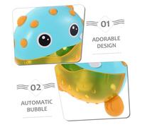 ibasenice Bagno Macchina Automatica Forma Palla Soffice Musicale con Melodie Integrate Portatile e Facile da Usare per da Bagno Ragazzo