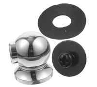 ibasenice Base in Lega Per Gamba Del Supporto Montaggio Su Strumento Lato Base Per Supporto Per Strumento Compatibile Diversi Tipi Di Batteria Leggero e Compatto Adatto Per Concerti e Tour