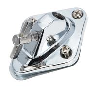 ibasenice Base in Lega Per Gambe Di Basso Strumento Supporto Resistente Per Batteria Compatibile Maggior Parte Degli Strumenti a Percussione Design Portatile e Professionale Accessorio Per p