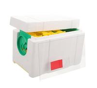 ibasenice Beehive Multi-grid Box Per Allevamento Api Struttura Resistente e Affidabile Per Alimentazione e Fecondazione Kit Utensili Per Apicoltura e Impollinazione