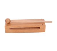 ibasenice Blocco Ritmico Legno Con Mazzuolo Per Strumenti Percussione Strumento Musicale Educativo Per Insegnamento Orff e Sviluppo Del Ritmo Nei
