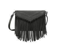 ibasenice Borsa a Tracolla Nappine e Frange in PU per Ragazze Tasca Esterna Porta Cellulare e Rossetto per Viaggi e Uscite