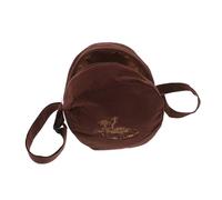 ibasenice Borsa per Campane Tibetane Borsa Portaoggetti Piccola Custodia da Comoda Contenitore per Ciotola di Canto Cerniera e Panno per Praticanti e Viaggio