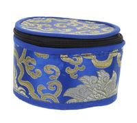 ibasenice Borsa Per Ciotola Tibetana Design Elegante Con Ricamo Pratica e Leggera Per Meditazione e Trasporto Di Ciotole Canto