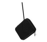 ibasenice Borsa per Kalimba in Eva Nera Custodia per Pianoforte Scatola Portaoggetti Protettiva e Leggera Rete Interna e Cintura Elastica