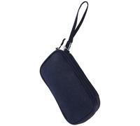 ibasenice Borsa Porta Accessori Elettronici in Poliestere Blu Rete Interna, Organizer per Cavi USB e Batteria Esterna, Leggera e Versatile per Viaggi e Uso Manuale