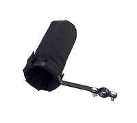 ibasenice Borsa Porta Bacchette Portatile in Nylon Resistente All'acqua Nera Accessori per Strumenti Musicali
