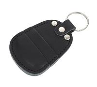 ibasenice Borsa Porta Plettri Per Chitarra Nera Organizer Compatto e Resistente Per Plettri Di Diverse Forme e Spessori Per Musicisti e Viaggiatori