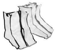 ibasenice Borsa Porta Stivali Antipolvere Cerniera 2 Pezzi, Organizer Per Scarpe Riutilizzabile e Traspirante, Custodia Salvaspazio Per Viaggi e Ripostiglio Stivali Fino Al Ginocchio