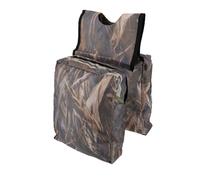 ibasenice Borsa Portaoggetti Bici Borsa Da Ciclismo Durevole Per Tubo Anteriore Con Ampio Spazio Di Archiviazione E Tasche Doppie Accessorio Per Bici Per Strumenti E Piccoli Oggetti