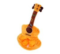 ibasenice Cappello a Forma di Chitarra in Poliestere Kawaii per Feste a Tema e Celebrazioni, Accessorio Versatile e Leggero per Foto e Travestimenti Divertenti