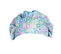 ibasenice Cappello Cotone con Stampa Cuffietta Sanitaria per Infermieri e Cappello per e Spa Design e Comfortevole per