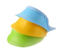 ibasenice Cappello Da Bagno Silicone Per Protettore Per Orecchie e Occhi e Leggero Per Lavaggi e Tagli Di Verde