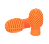 ibasenice Cappucci in Silicone Per Bacchette Copertura Protettiva Silenziosa Per Batteria Set Da 2 Pezzi Per Esercizi Batteria