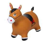 ibasenice Cavallo Gonfiabile Rimbalzante per Bambine Cavalcabile Portatile e Resistente Colori Vivaci per Stimolare La da Sgonfiare e Trasportare per Indoor e Outdoor