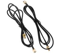 ibasenice Cavo Prolunga Sma Maschio 1m 2 Pezzi Cavo Coassiale in Gomma e Metallo 50ω per Router e Dispositivi Wireless Casa e Negozio Trasmissione Stabile