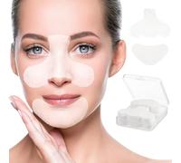 ibasenice Cerotti per Punti Neri Nasali in Cotone 200 Pezzi, Strisce per Pulizia Profonda dei Pori del Naso e Mento, per Rimozione di Impurità e Punti Neri