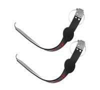 ibasenice Cinghia Antistatica per Auto 2 Pezzi Filo di Terra Statico Veicolo Striscia di Messa a Terra per SUV Eliminatore Elettricità Statica Installazione Semplice e Design Discreto