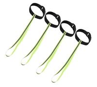 ibasenice Cinturini di Sicurezza Elastici per Guanti da Sci Invernali 4 Pezzi Corda Porta Guanti per Antiscivolo Fermaglio Accessori Snowboard per Sport Outdoor e attività Invernali