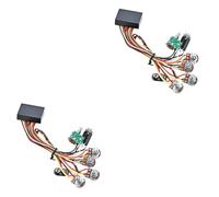 ibasenice Circuito Preamplificatore Eq Da 2 Pezzi Per Basso Cablaggio Di Controllo Del Tono Del Basso Accessori Per Chitarra Facili Da Usare