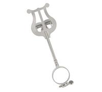 ibasenice Clip Per Spartiti Clarinetto in Ferro Resistente Portatile Supporto Musica Pratico e Facile Da Usare Per Organizzazione Spartiti Adatto Per Banda e Letturino