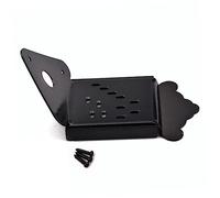 ibasenice Coda Placcata per Mandolino Corde con Coperchio e Viti Ricambio per Mandolino Materiale Cromato Colore Nero Dimensioni