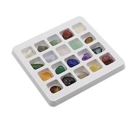 ibasenice Collezione Pietre Naturali Per Esemplari Minerali Didattici Per Apprendimento e Kit Educativo Per Scoprire Bellezza Delle Pietre Per Attività Scolastiche