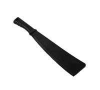 ibasenice Coltello Finto per Halloween in Gomma Nera, Accessorio Realistico e Sicuro per Cosplay e Feste di Carnevale