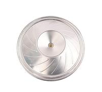 ibasenice Cono Risonatore Chitarra Dobro Argento Alluminio 1 Pezzo Parti di Ricambio per Chitarra Resofonica Accessori Sostituzione per Basso Elettrico