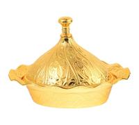 ibasenice Contenitore per Zucchero in Lega di Zinco con Coperchio, Design Europeo Vintage, Bocca Larga, Mantiene Zucchero e Dolci Freschi, per Casa e Caffetteria Riutilizzabile