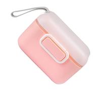 ibasenice Contenitore Portatile Per Latte Con Scatola Per Snack Per Facile Da Pulire Per Viaggi e Pasti Fuori Casa